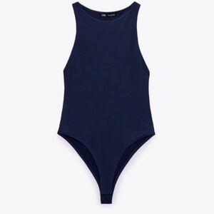 Zara Navy Bodysuit